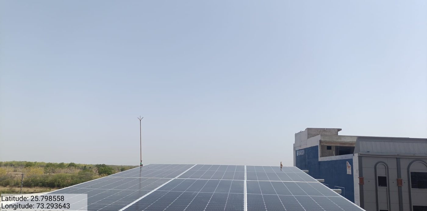 Solar rooftop installation